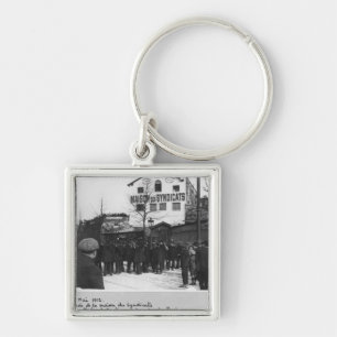 The surroundings of the Maison des Syndicats, Key Ring