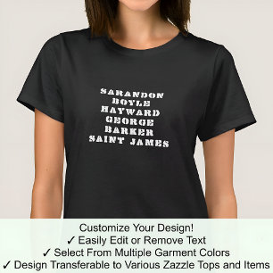 The Susan Tee Custom Personalize Any Name 04W