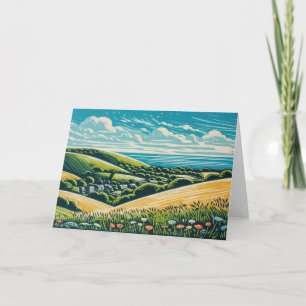 The Sussex Downs Card