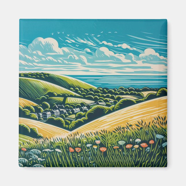 The Sussex Downs Magnet (Front)