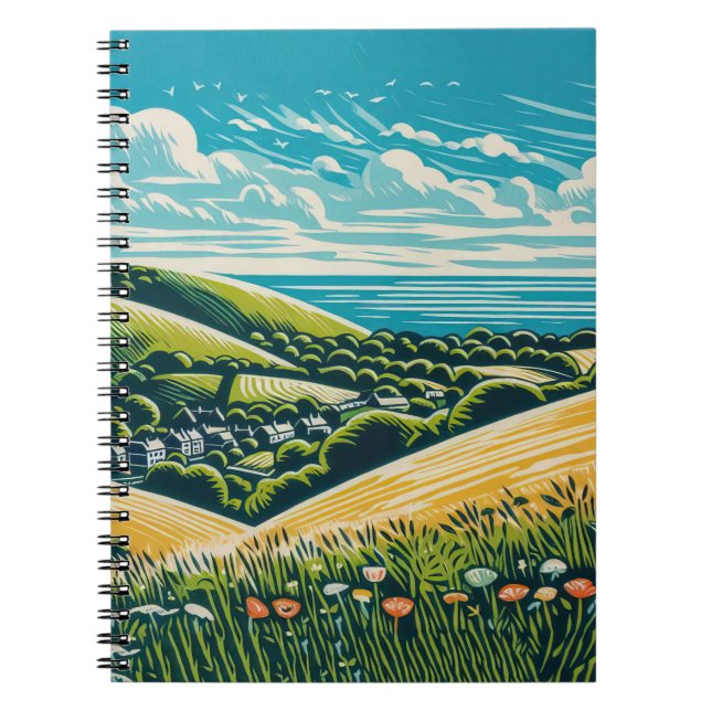 The Sussex Downs Notebook (Front)