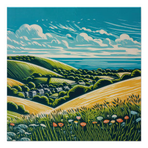 The Sussex Downs Poster