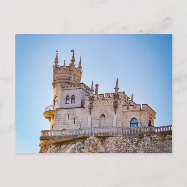 The Swallow's Nest Castle Crimea Ukraine Postcard (Front)
