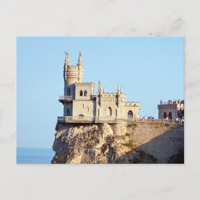The Swallow's Nest Castle Crimea Ukraine Postcard (Front)