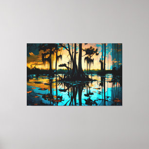 The Swamp Canvas Print