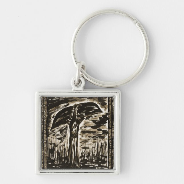 The Swamp Key Ring (Front)