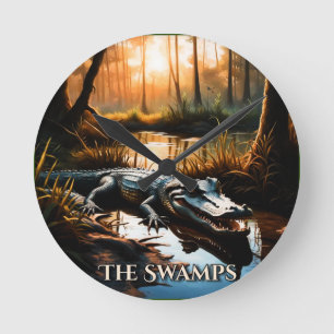 The Swamps Round Clock