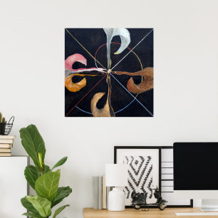 The Swan 7 Hilma af Klint Poster