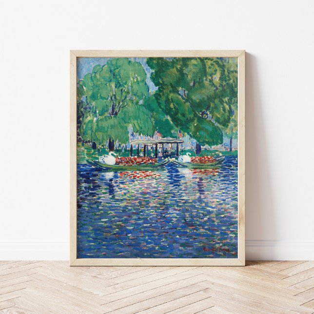 The Swan Boats | George Luks Poster (Creator Uploaded)