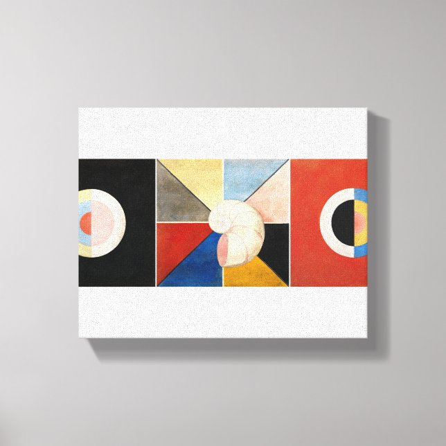 The Swan, Group IX by Hilma af Klint Canvas Print (Front)