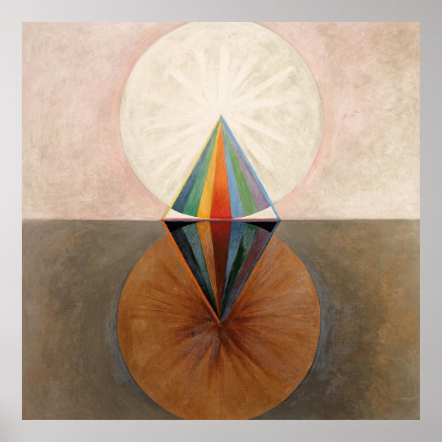 The Swan, Group IX, No.12 by Hilma af Klint Poster (Front)
