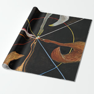 The Swan, Group IX, No.7 by Hilma af Klint Wrapping Paper