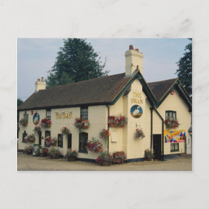 The Swan Inn, Swan Green, Lyndhurst, Hampshire, U. Postcard