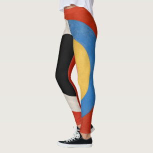 The Swan, No.17 by Hilma af Klint Leggings