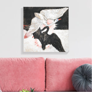 The Swan, No 2 Hilma af Klint Canvas Print