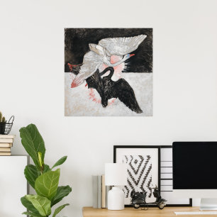 The Swan, No 2 Hilma af Klint Poster