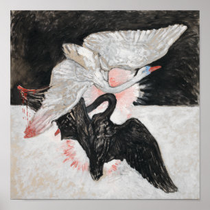 The Swan, No 2   Hilma af Klint   Poster