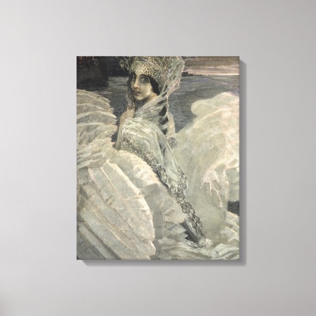 The Swan Princess, 1900 Canvas Print (Front)