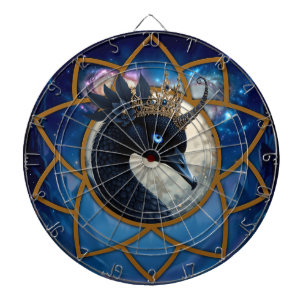 The Swan Who Guards the Moon. Dartboard
