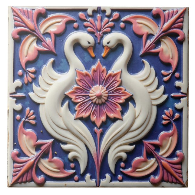 The Swanflower Covenant Tile (Front)
