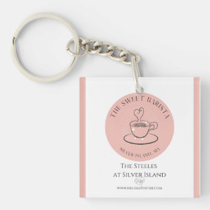 The Sweet Barista Keychain
