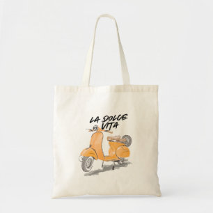 THE SWEET LIFE MOTORCYCLE Tote Bag