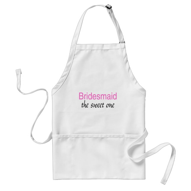 The Sweet One (Bridesmaid) Standard Apron (Front)