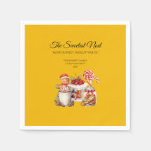 The Sweetest Noel Christmas Paper Napkins