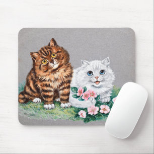 The Sweetest Pair by Louis William Wain Mouse Mat