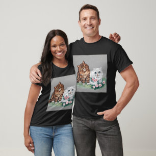 The Sweetest Pair, Louis Wain T-Shirt