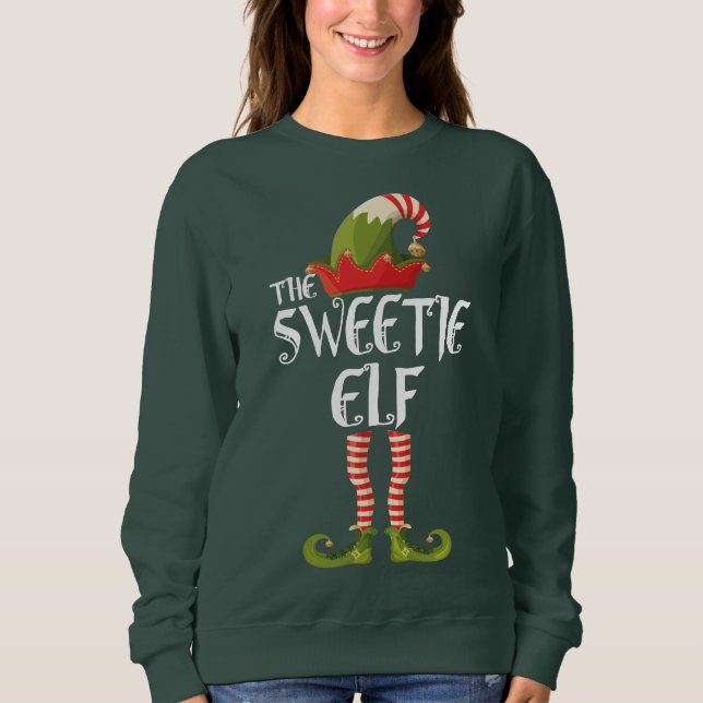 the sweetie elf sweatshirt (Front)