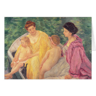 The Swim or Two Mothers & Their Children on a