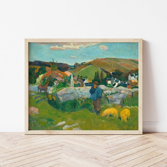 The Swineherd | Paul Gauguin Poster (Creator Uploaded)