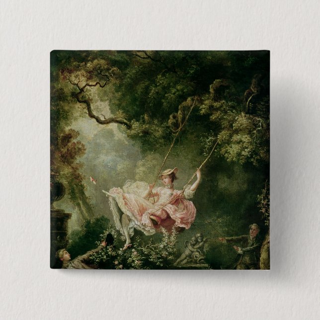 The Swing 15 Cm Square Badge (Front)