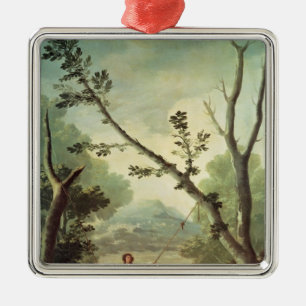The Swing, 1787 Metal Tree Decoration