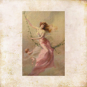 "The Swing" by Edouard Bisson Pre-Raphaelite Jigsaw Puzzle