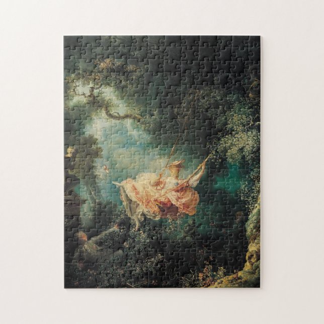 The Swing by Jean Honore Fragonard Jigsaw Puzzle (Vertical)
