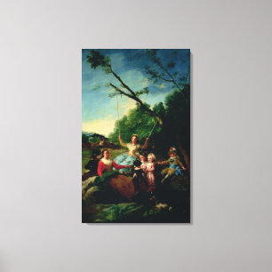 The Swing Canvas Print