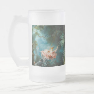 The Swing Fragonard Frosted Glass Beer Mug