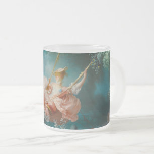 The Swing Fragonard Frosted Glass Coffee Mug