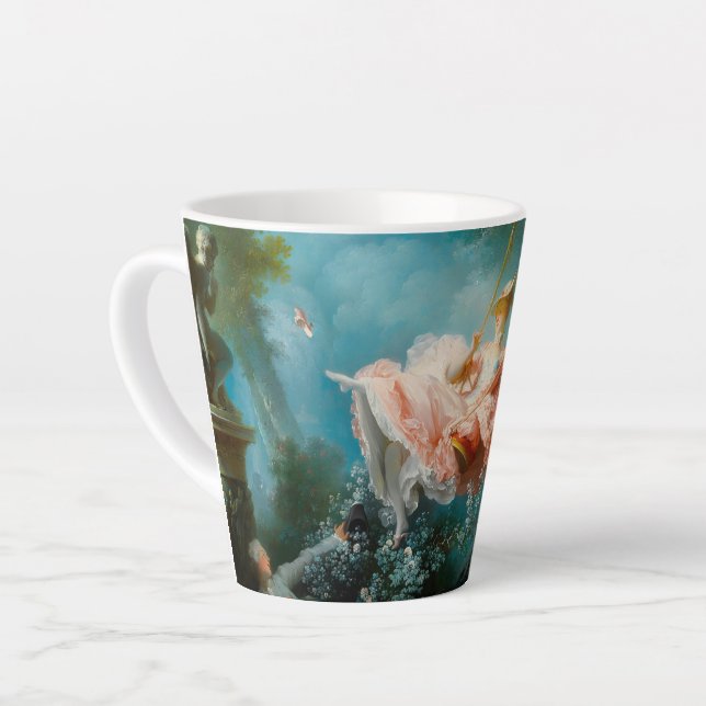 The Swing Fragonard Latte Mug (Left Angle)