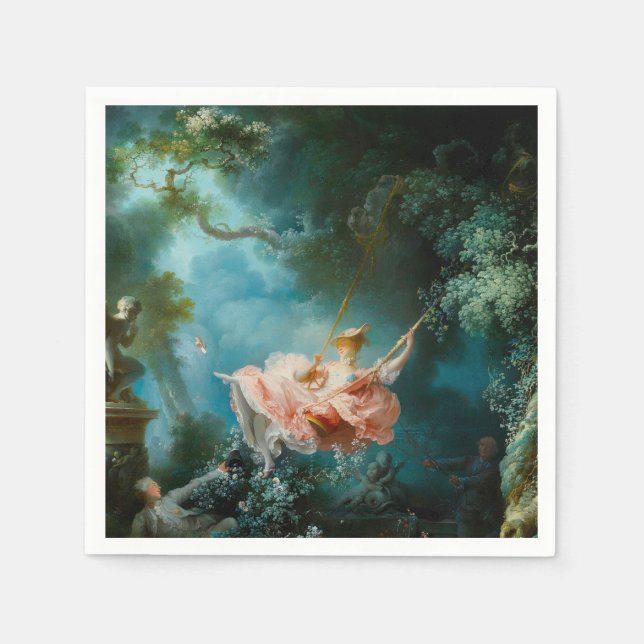 The Swing Fragonard Napkin (Front)
