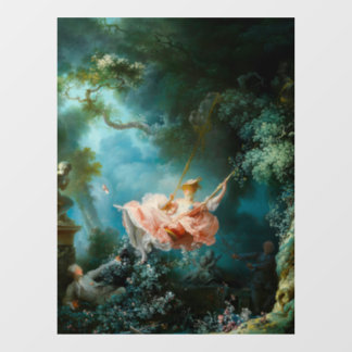 The Swing Fragonard Window Cling