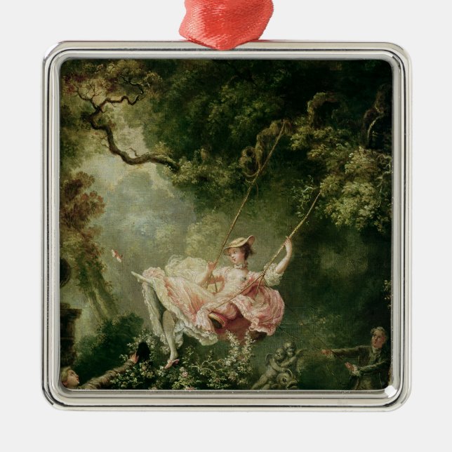 The Swing Metal Tree Decoration (Front)