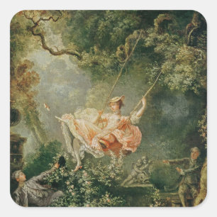 The Swing Square Sticker