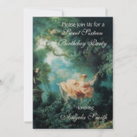 THE SWING  ,SWEET SIXTEEN PARTY Champagne Metallic