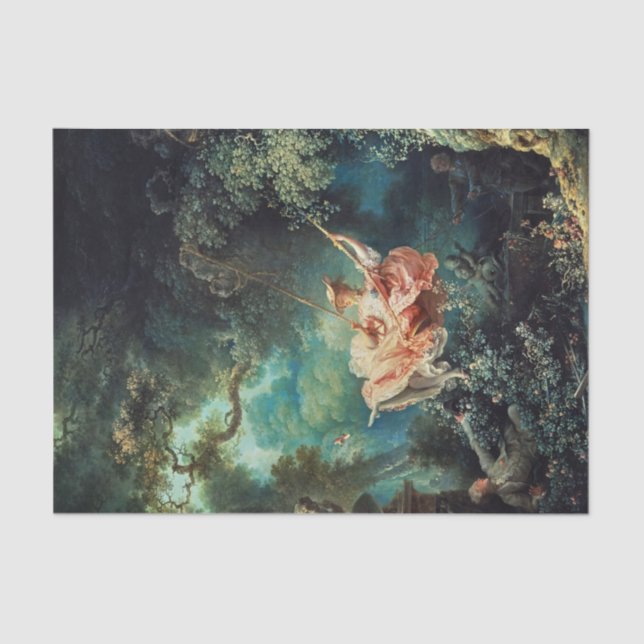 The Swing, The Happy Accidents of the Swing Tissue Paper (Front)