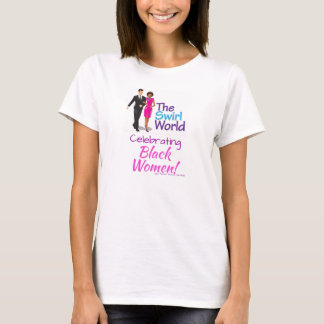 The Swirl World Logo Flow Tee