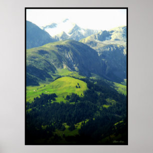 The Swiss Alps Poster