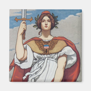 The Sword is Drawn, The Navy Upholds It Magnet